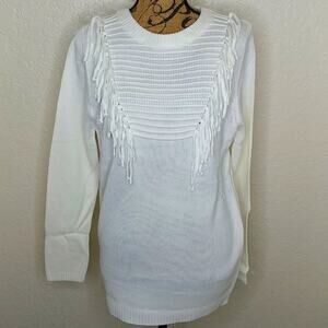 Blush Noir Sweater Cream Size L